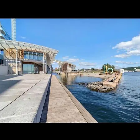 アパート Sea Side At Aker Brygae Sentrum