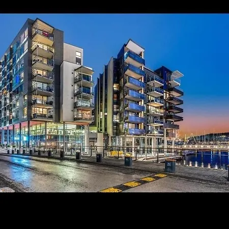 Apartmán Sea Side At Aker Brygae Sentrum Oslo